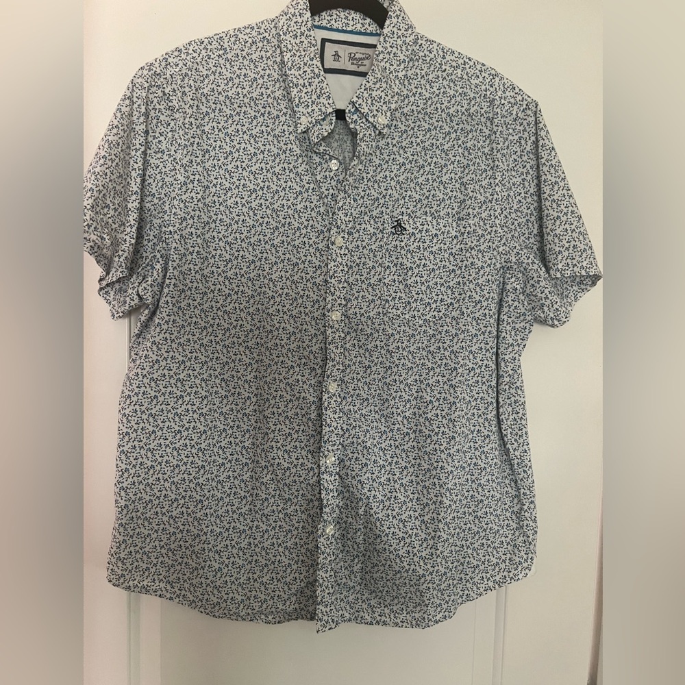 XL penguin buttondown